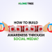 How to build brand awareness through social media?